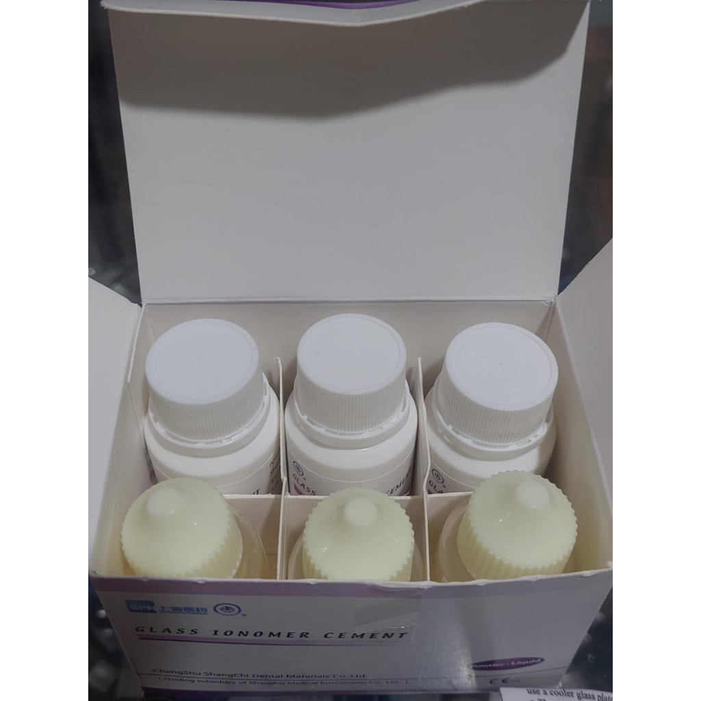 GIC Cina/ Glass ionomer cement base 1 bubuk + 1 cairan (ECER)