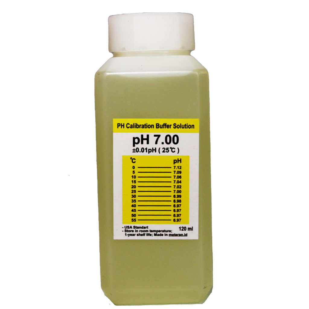 PH Cair  Dalam botol 60 ml calibration solution pH buffer solution larutan ph Buffer