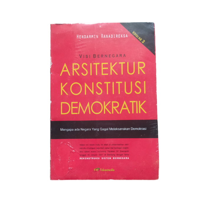 Arsitektur Konstitusi Demokratik Edisi 3