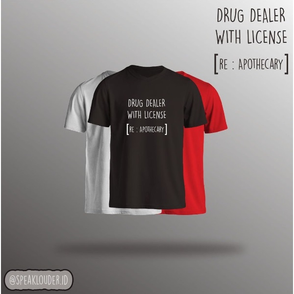 Kaos Custom Apoteker (Apothecary)