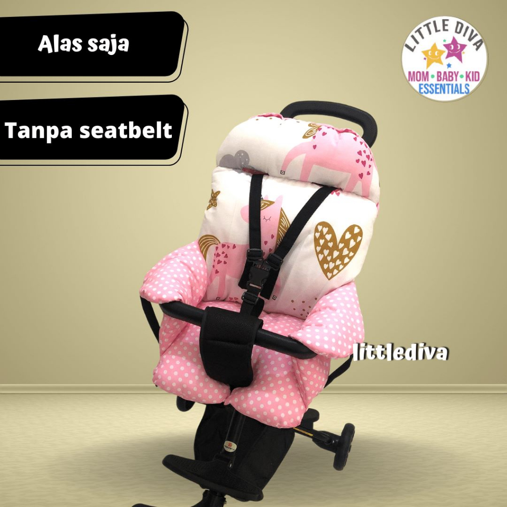 CLOUD UNICORN Egg 40 CM Motif / TANPA TALI SEATBELT Bordir gambar / Extra Front baby elle rider pmb exotic lw 003 lw003 lw116 116 Sepeda Iora Bebehoo gen 2 PMB Aviator labeille city