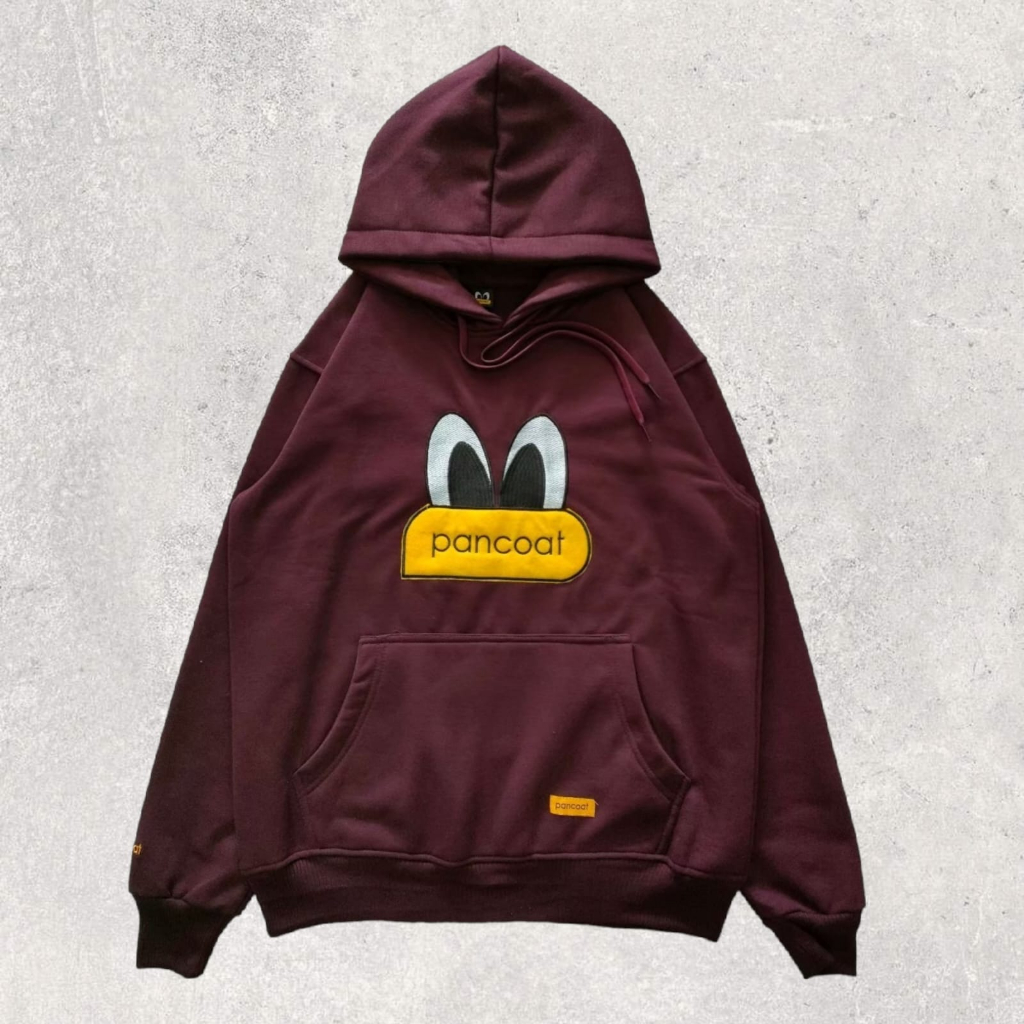 APPAREL PRIA Sweater Hoodie Unisex Premium Motif PANCOET Bordir Cotton Tebal