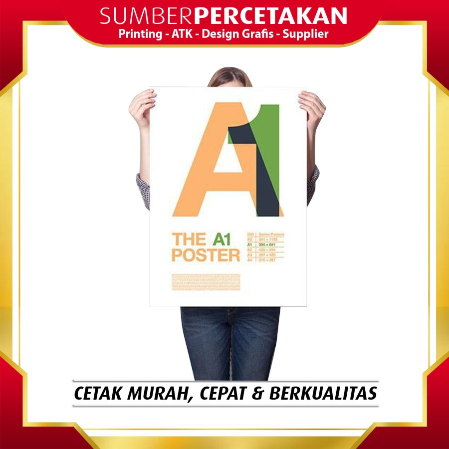 

Cetak Poster A1 | Cetak Poster Murah | Print Poster Online | SBKStore