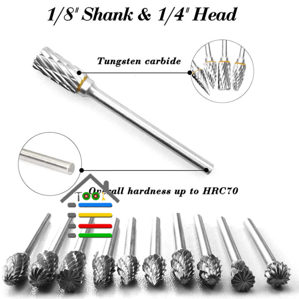 MATA BOR TUNER TUNGSTEN CARBIDE ROTARY TOOL ELECTRIC GRINDING N6