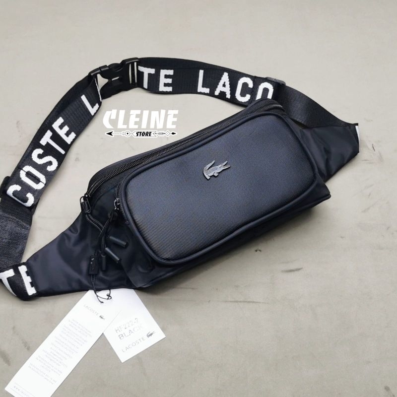 Waistbag / Tas Pinggang Pria Leather Grid