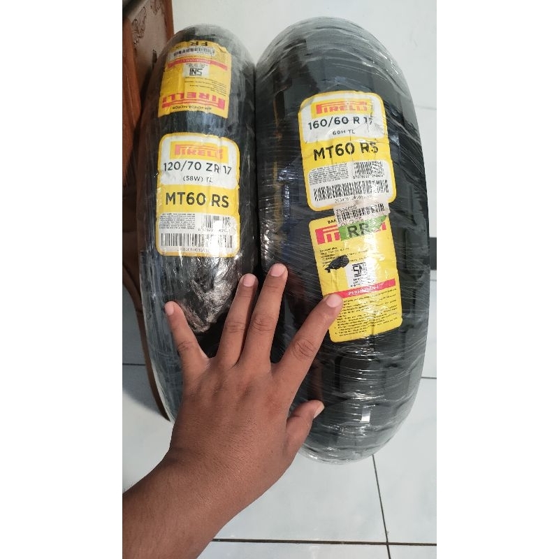 Pirelli MT 60 ring 120/70/17 & 160/60/17