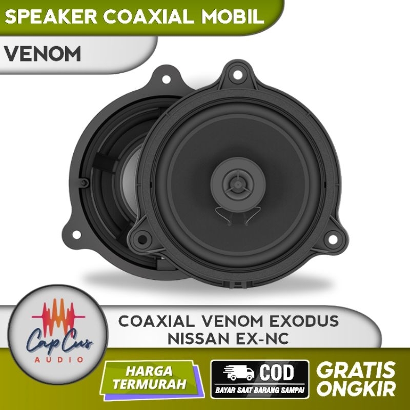 SPEAKER COAXIAL NISSAN VENOM EXODUS EX NC / SPEAKER COAXIAL VENOM EXODUS