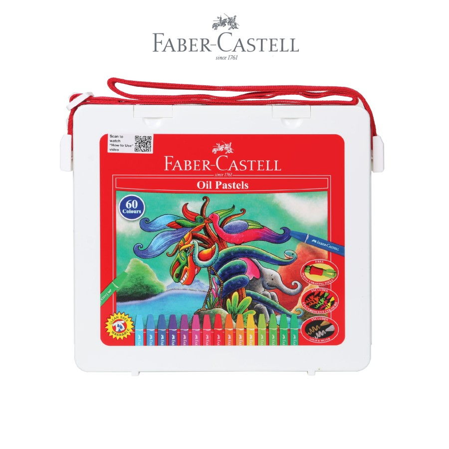 

Faber-Castell Hexagonal Oil Pastell - 60 Warna
