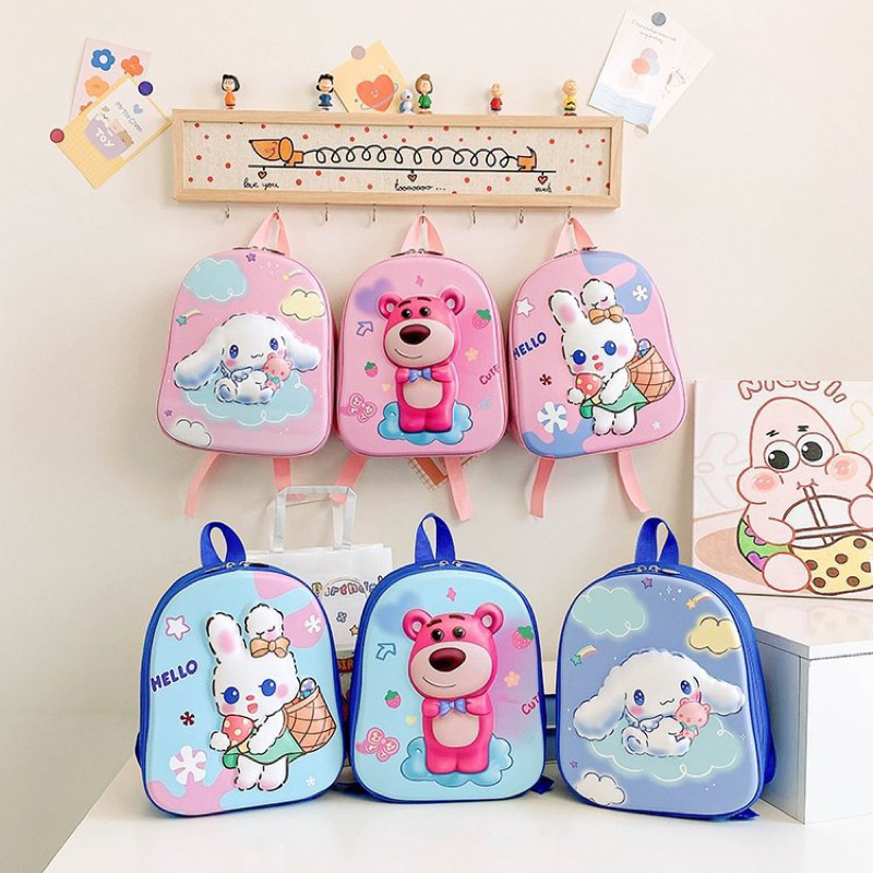 Naomi - Chiro Kids Backpack - Tas Ransel Anak back pack lucu motif karakter disney tas sekolah TK Paud