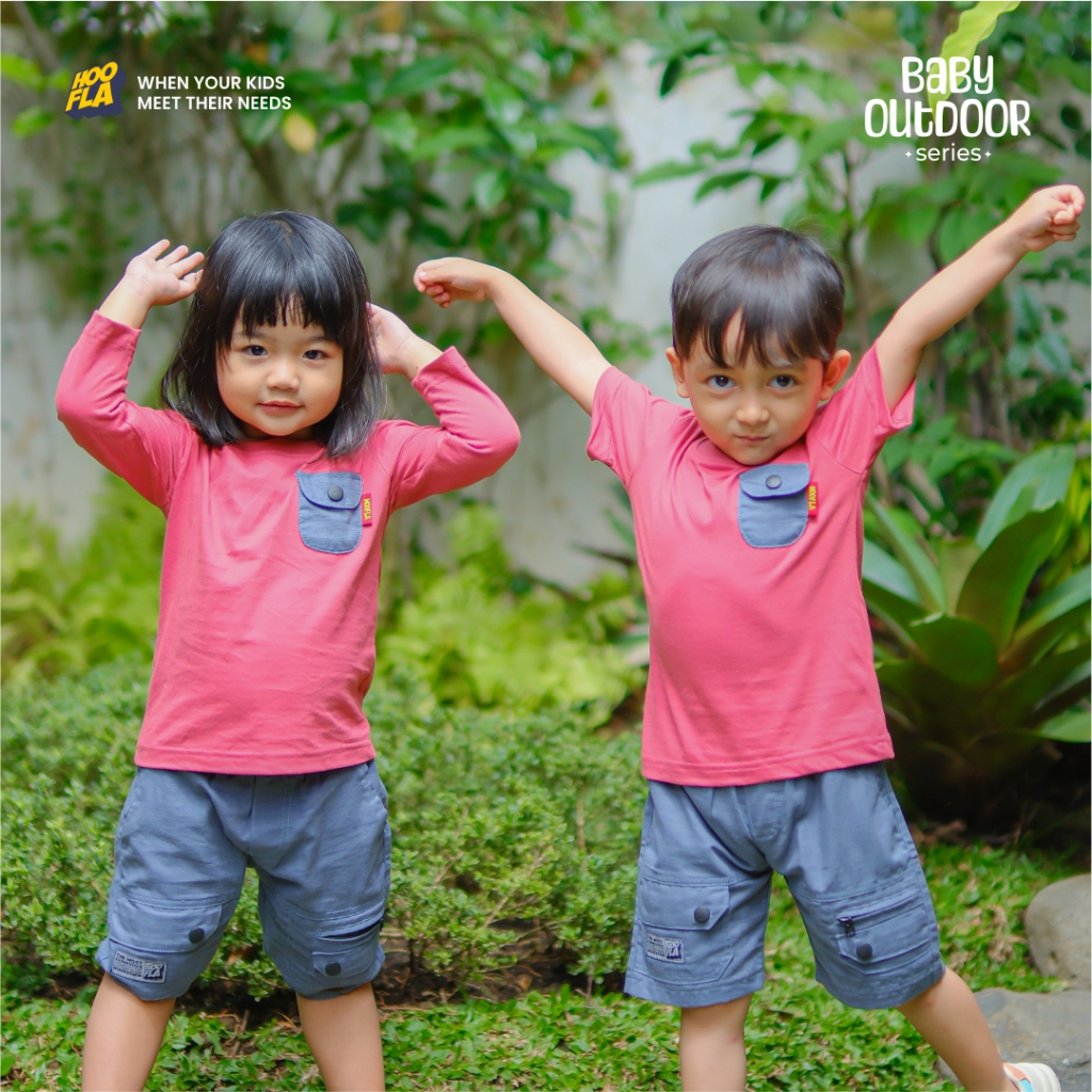 Baju Setelan Anak Perempuan Umur 1 2 3 4 5 Tahun Model Terbaru Baby Outdoor Series