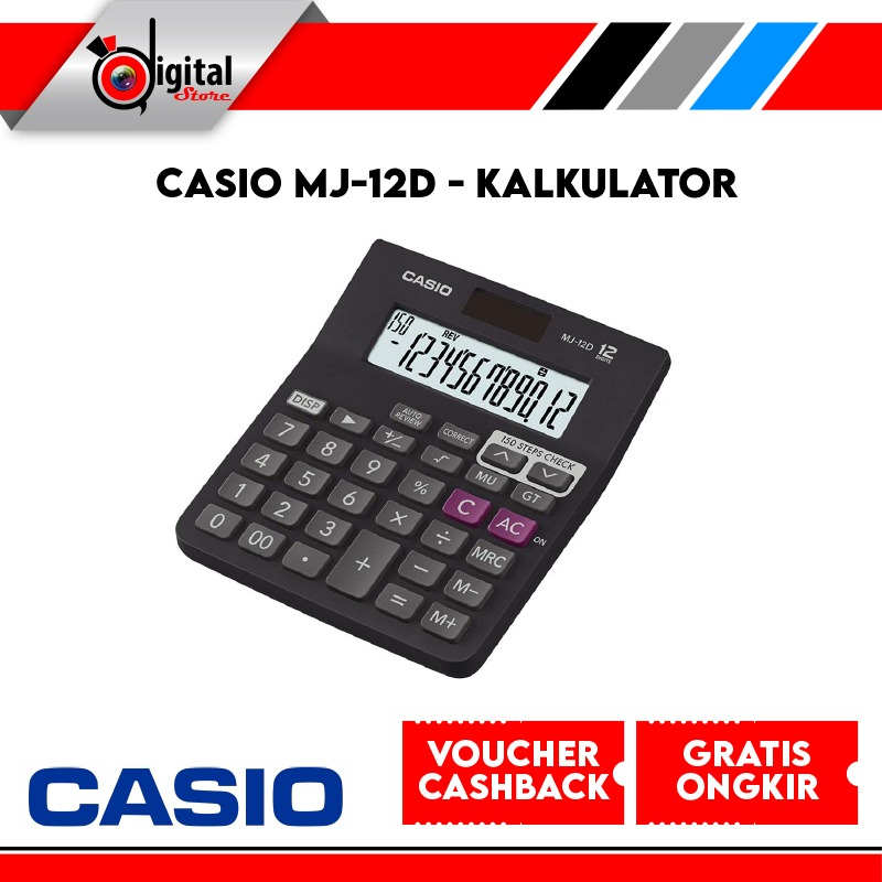 

CASIO MJ-12D - Kalkulator Casio MJ 12D