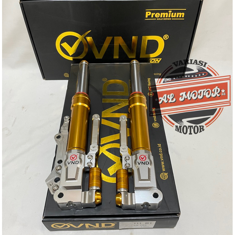 Shock upside down usd VND Aerox new old , Nmax new old , / Shock depan Vnd  Aerox new old , Nmax new