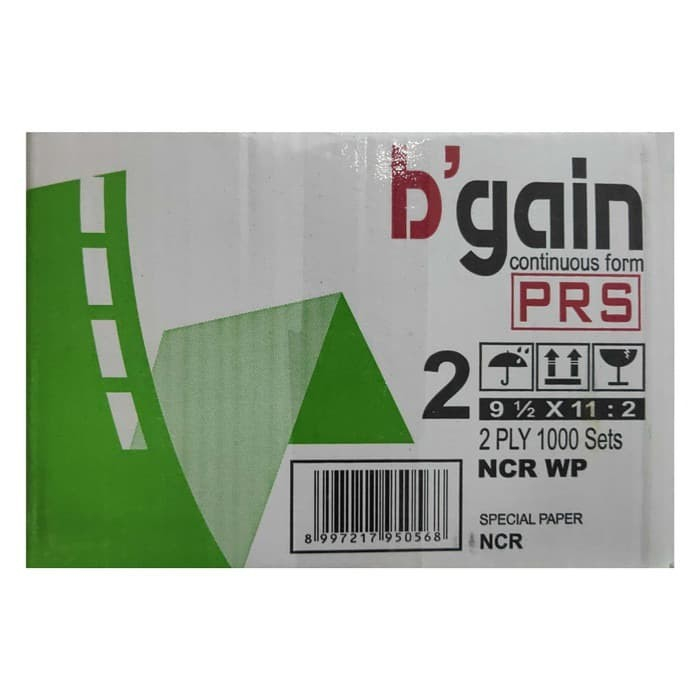 

Continuous Form BGAIN 2ply PRS 9 1/2 x 11 : 2
