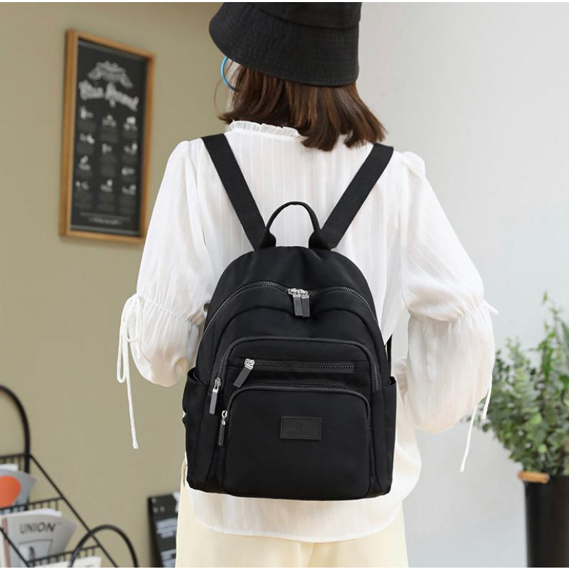 Tas Wanita Ransel Fashion Korea Tas Ransel Kanvas Import Tas Punggung Wanita Trendy Waterproof