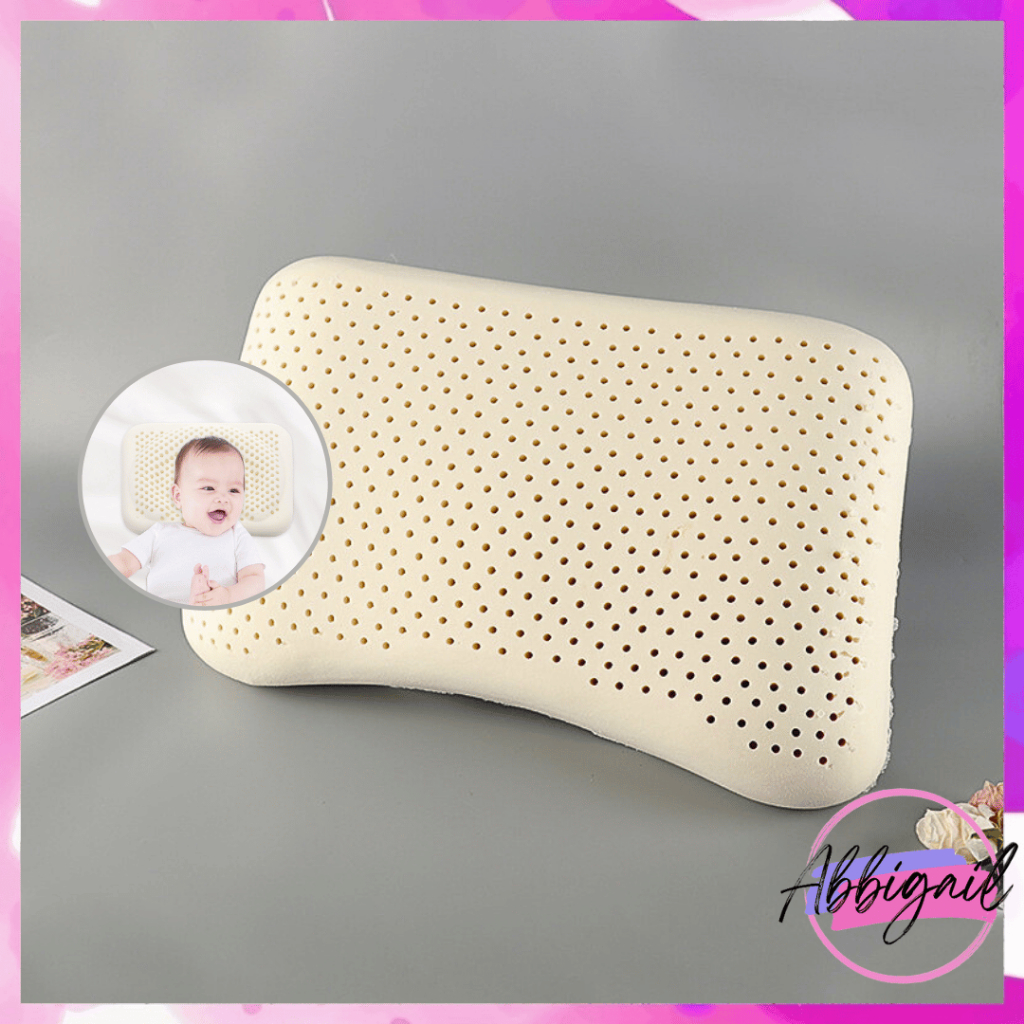 𝘈𝘉𝘎✰ Bantal Bayi Alami Bahan Latex Pillow Healthy Baby 1125