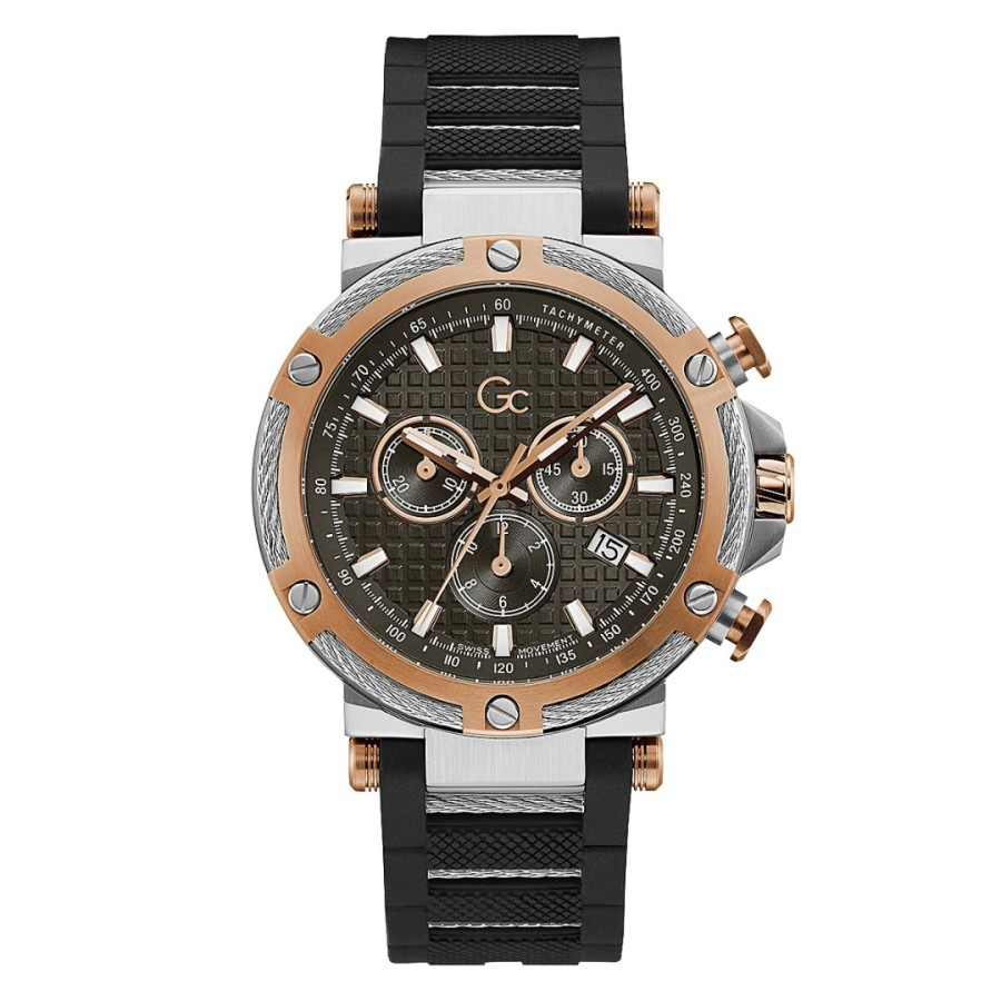 GUSS COLLECTION GC Y54002G2MF-Jam Tangan Pria Analog Original-Garansi Resmi