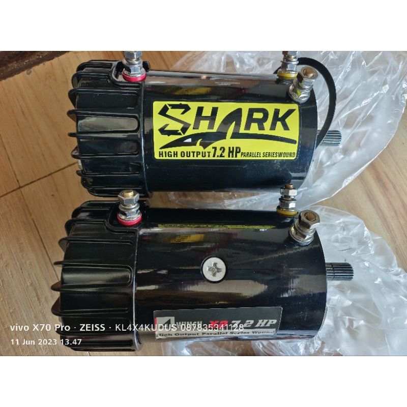 Motor Winch Dinamo 7,2HP Untuk Winch Warn