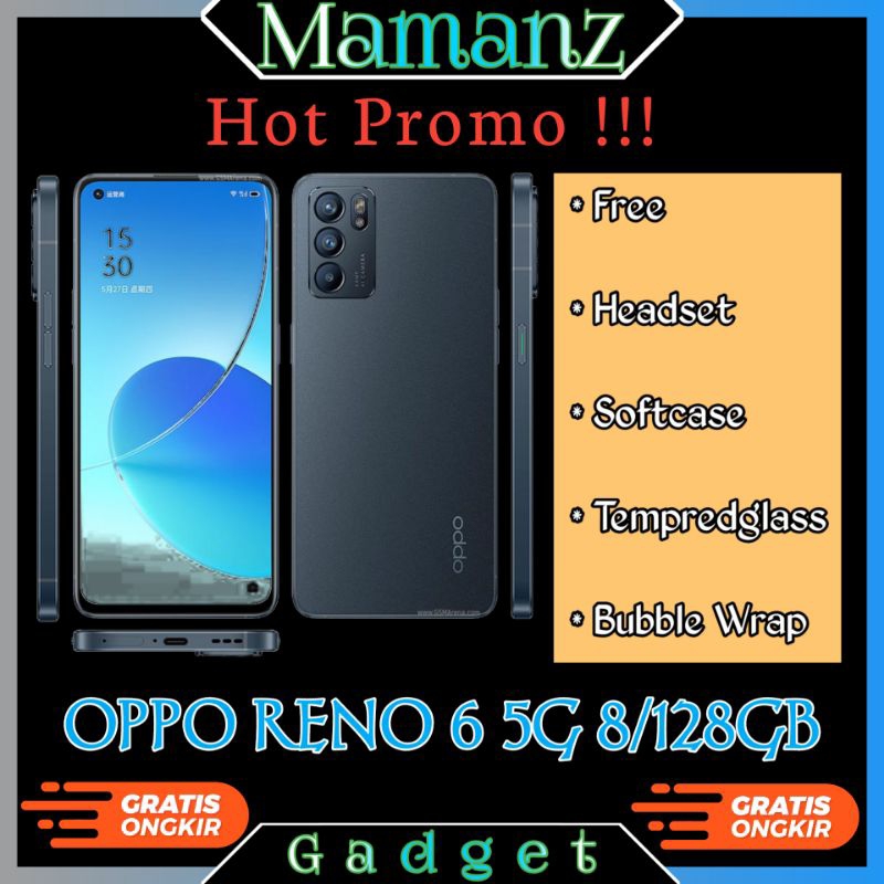 Reno 6 5G 8/128Gb murah