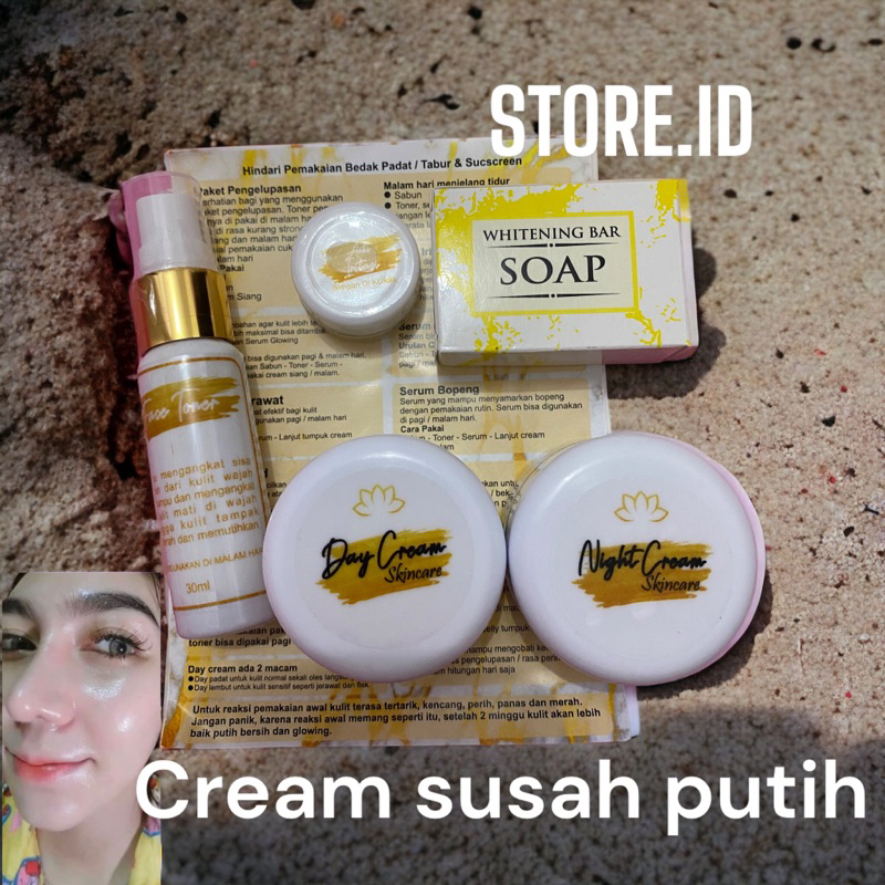 CREAM PEMUTIH WAJAH AMPUH / CREAM WAJAH MURAH / CREAM WAJAH JERAWAT | CREAM WAJAH FLEK| CREAM PEMUTI