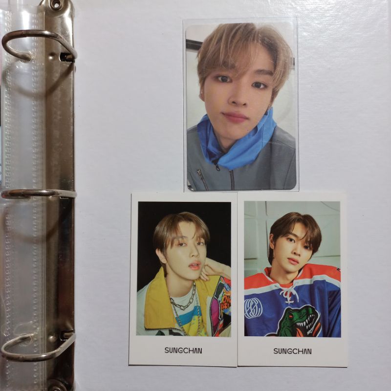 sungchan photocard pb universe polaroid 90's love