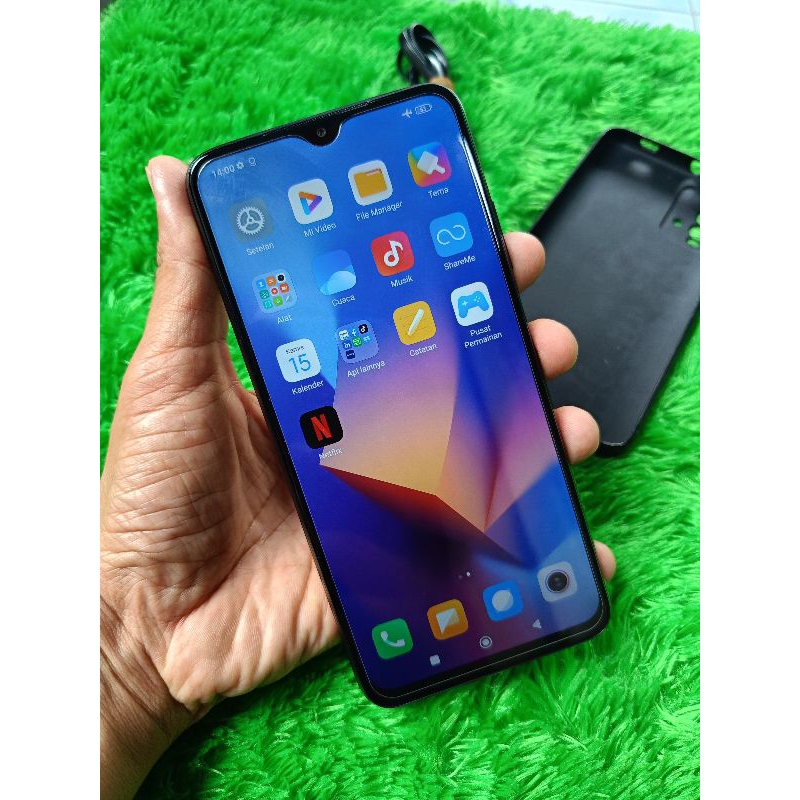 HANDPHONE HP SECOND BEKAS. REDMI 9T 6/128 MULUS 98%