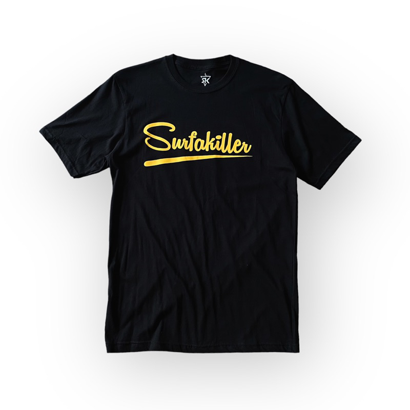 Surfakiller Kaos Font Gold