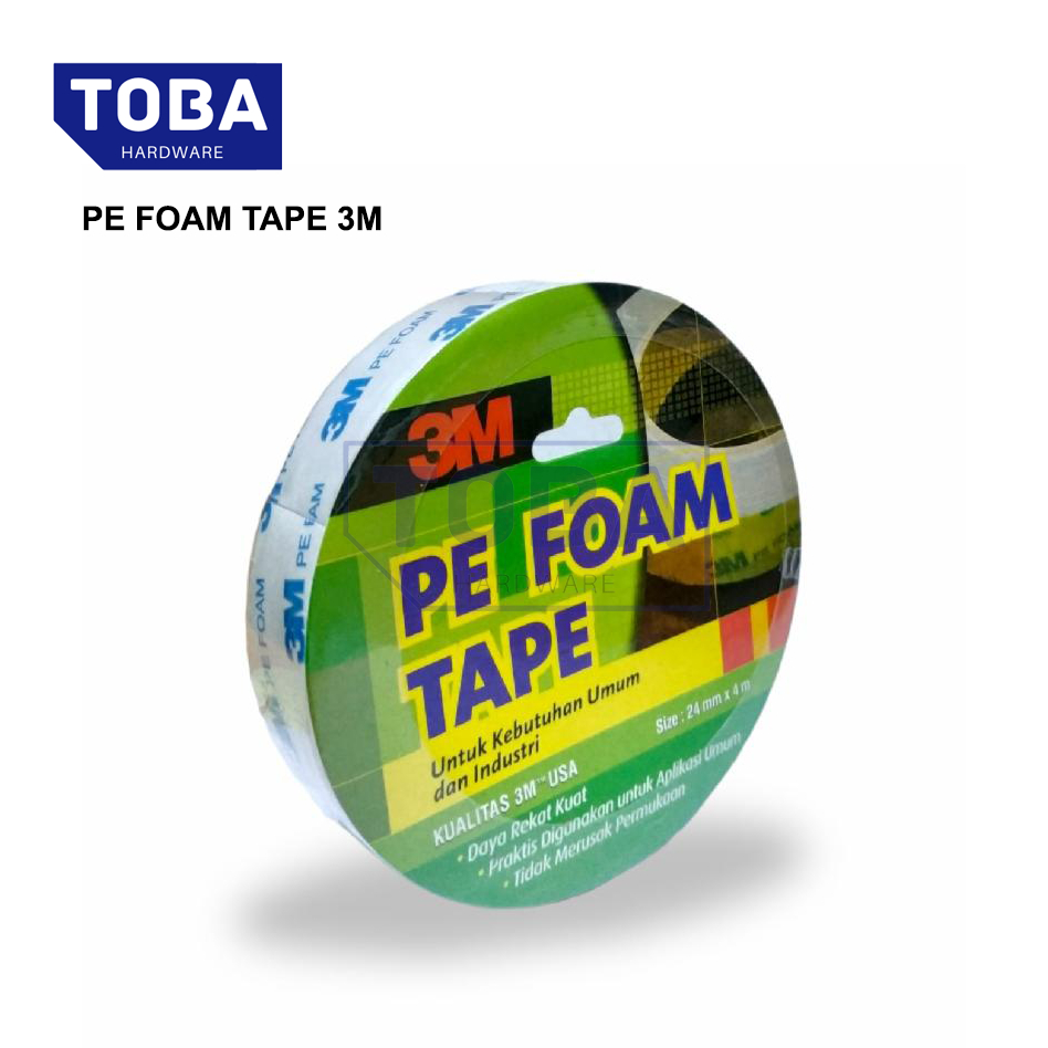 

PE Foam Tape 3M Double Tape Busa Spons 24mm x 4m