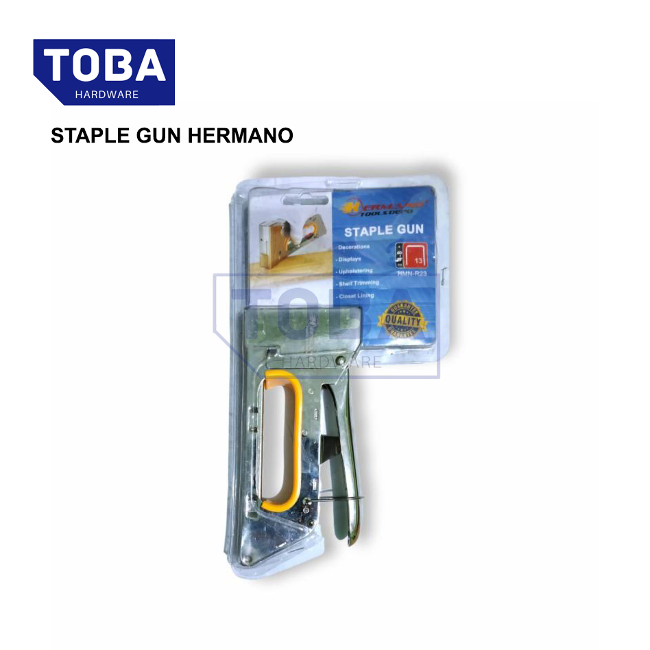 

Staple Gun Hekter Tembak Hermano R23 Gun Tacker Pistol Stapler