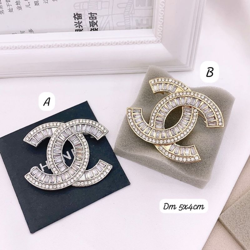 Bros import Brooch Premium Quality untuk hiasan baju di dada kualitas Import Peniti Baju Import swarovsky bros Premium fashion import bahan Bagus B09928