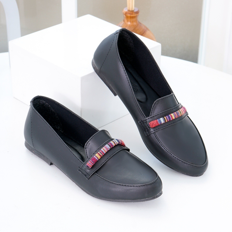 Deliwafa  - [Sepatu Wanita] Syafi Flatshoes