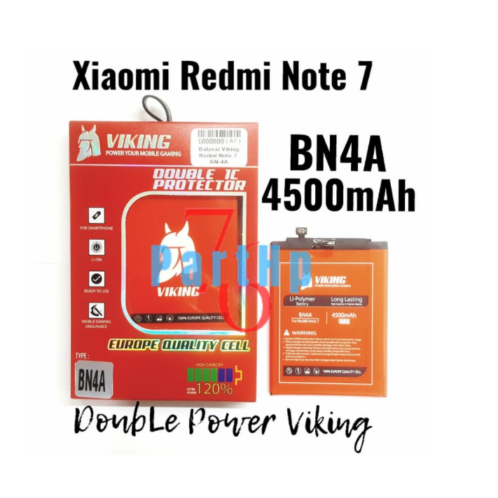 Baterai Viking BN4A / Xiaomi Redmi Note 7 Batu Batre Batere Baterei