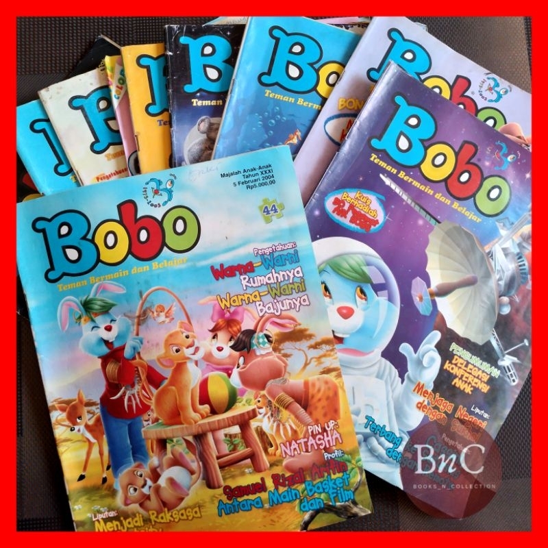 MAJALAH BOBO bekas Ecer