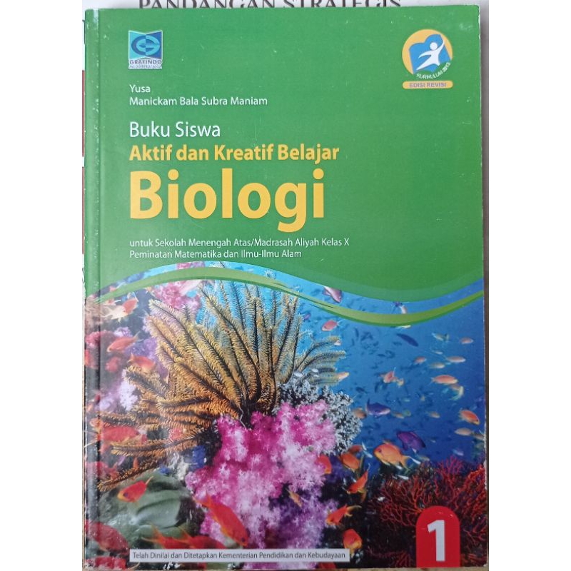 BIOLOGI KLS 10 SMA GRAFINDO.