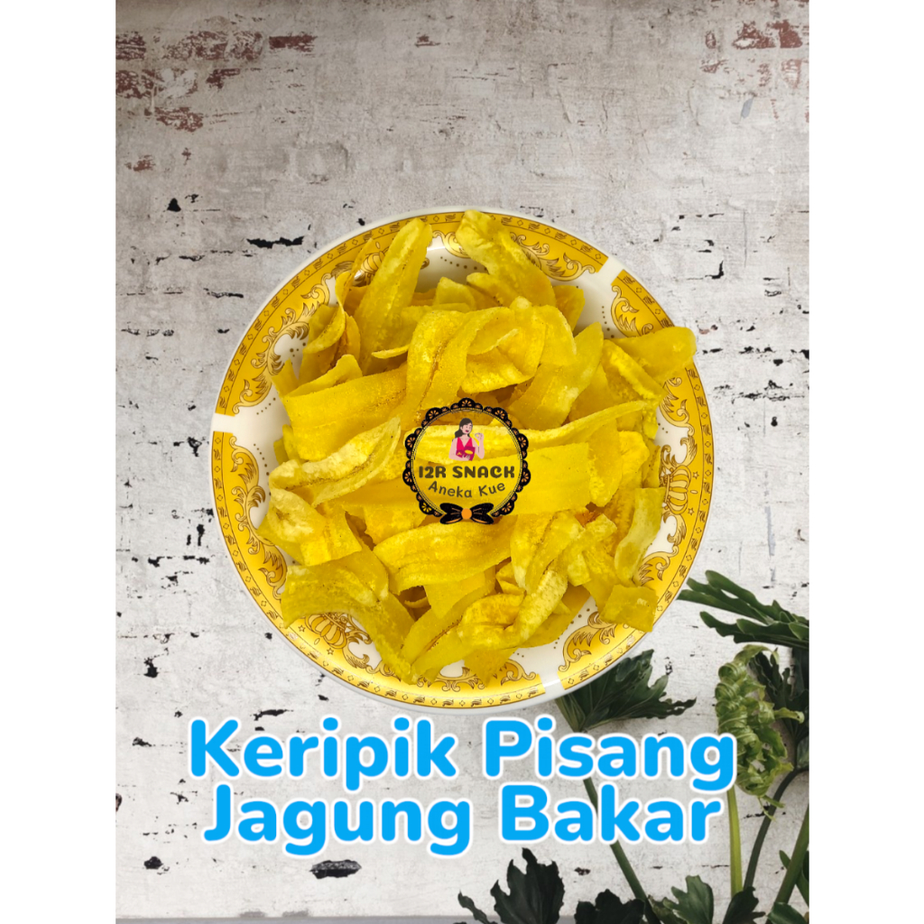 

Keripik Pisang Jagung Bakar / Keripik Pisang Asin Gurih