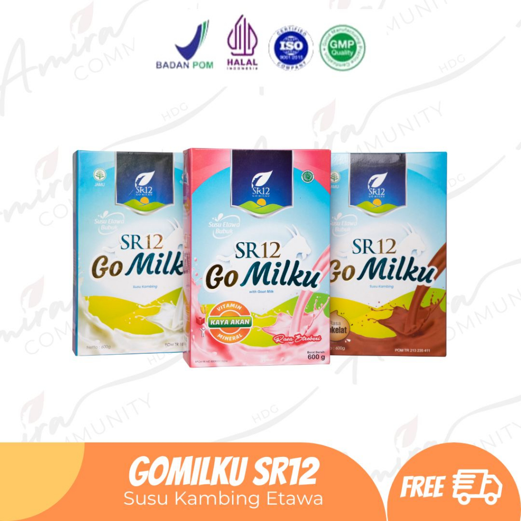 

Susu Kambing Etawa Asli GoMilku SR12 600gr