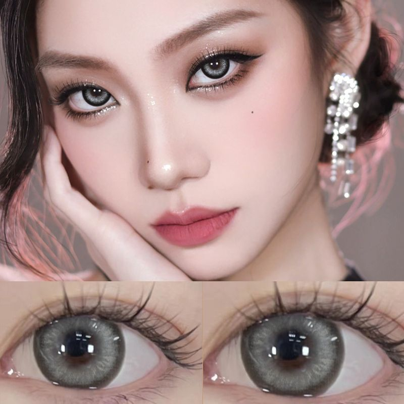 SOFTLENS BIG EYES BLACK COLORED LENSES 14.5mm-India 14.0mm