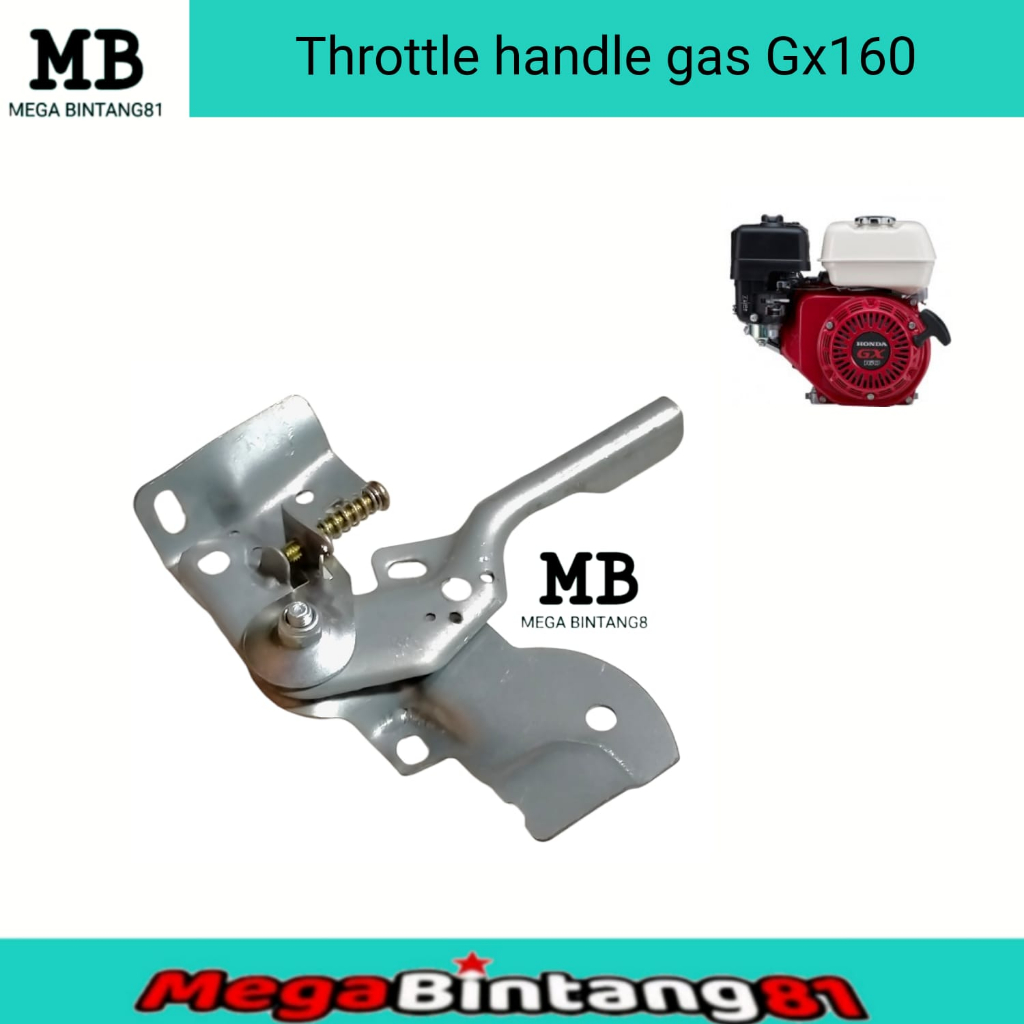 Handle Gas assy GX160 Throttle Lever GX160 stang gas GX160 gagang gas GX160 GX200