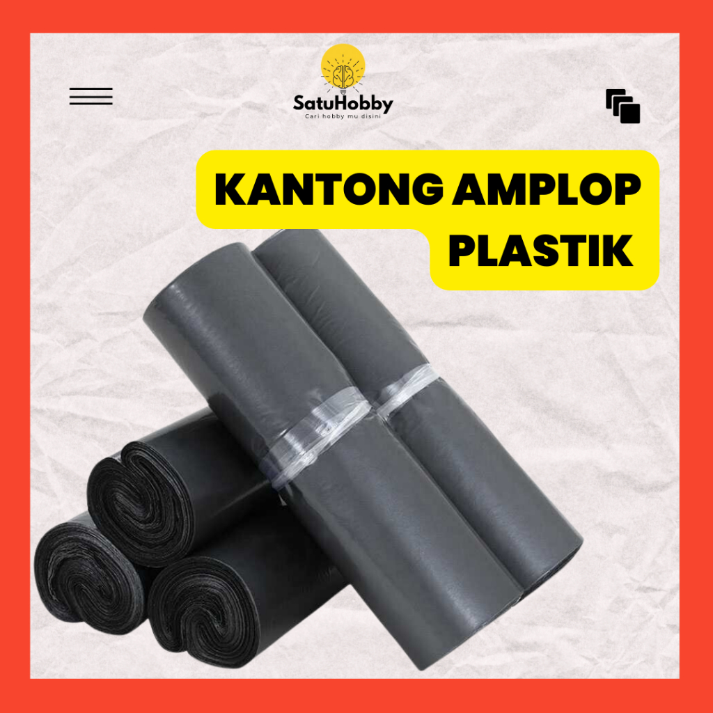 

AMPLOP PLASTIK PACKING POLYBAG POLYMER SUDAH ADA LEMNYA 1 PCS