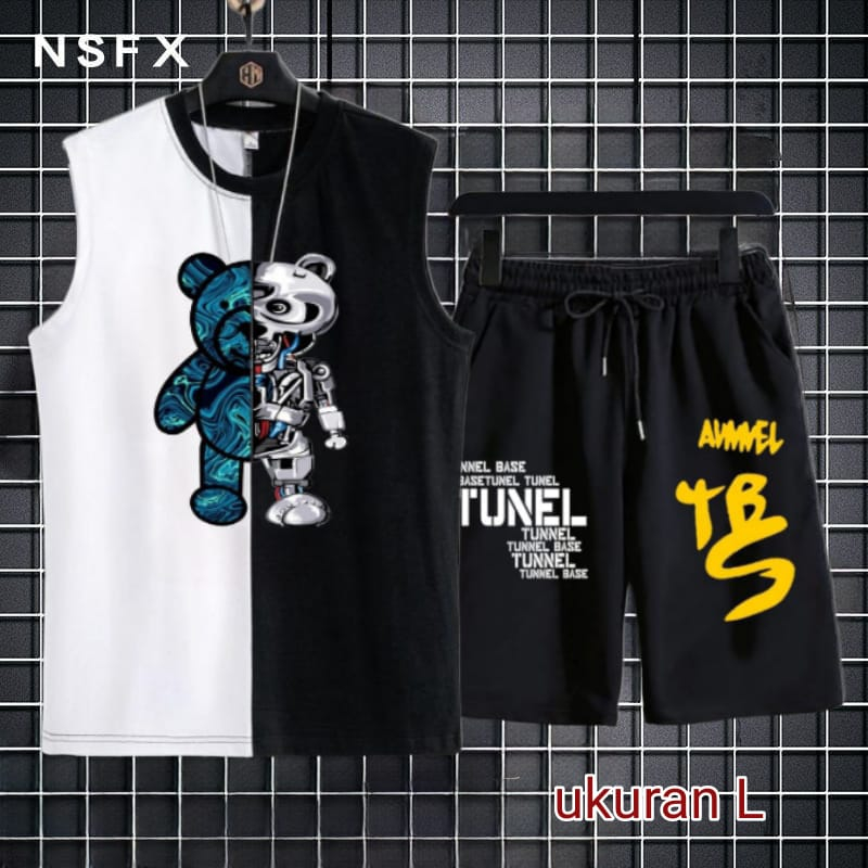 amosjkt28/setelan set/setelan kekinian/setelan ted/setelan singlet/setelan buntung