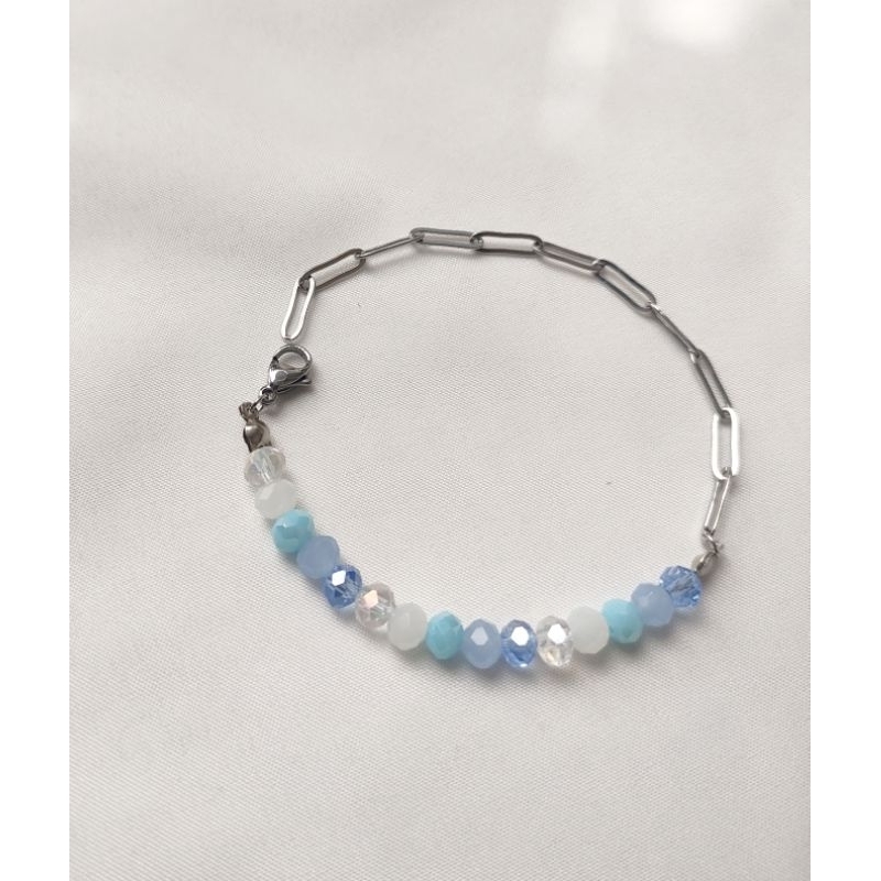 CRYSTAL BRACELET RANTAI GELANG TANGAN KRISTAL ADJUSTABLE