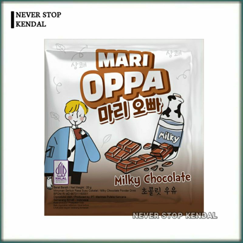 

Mari Oppa Chocolate 1 Renceng