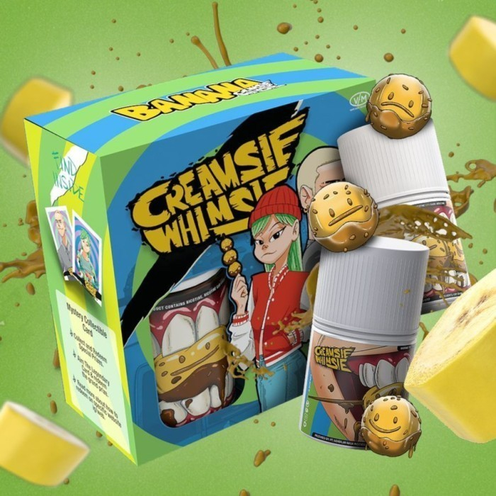 CREAMSIE WHIMSIE V1 BANANA BY VEM JUICE 9MG 60ML