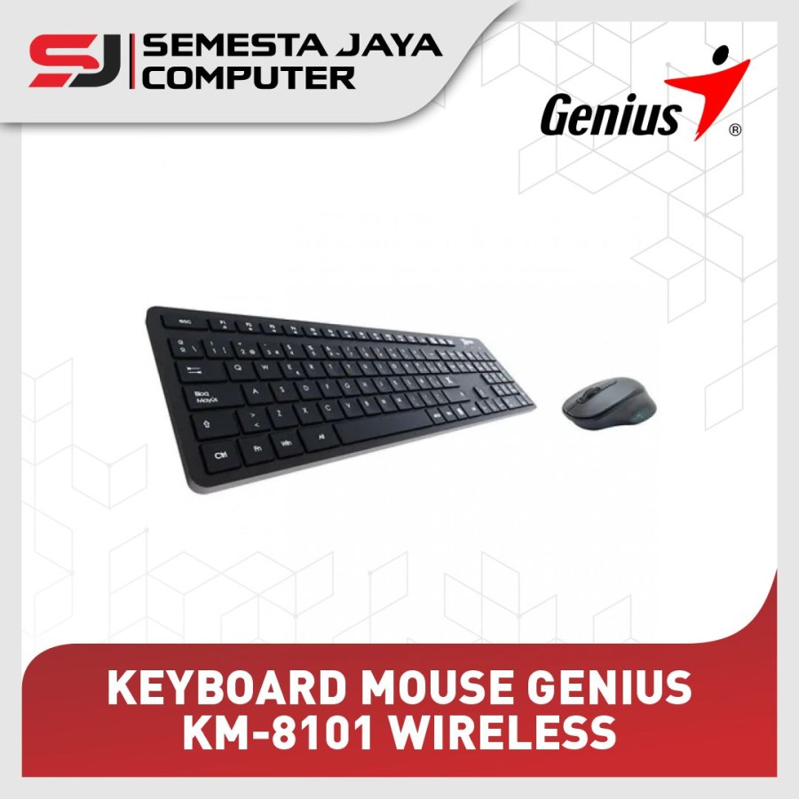 Keyboard Mouse Genius KM-8101 WIRELESS