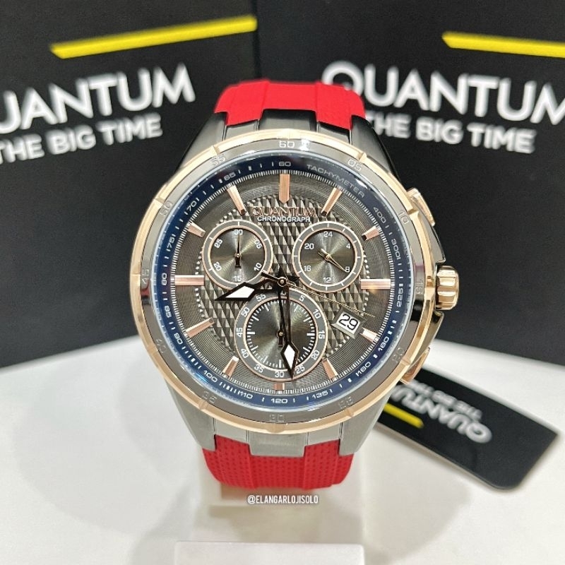 JAM TANGAN PRIA QUANTUM PWG953.868 RUBBER ORIGINAL