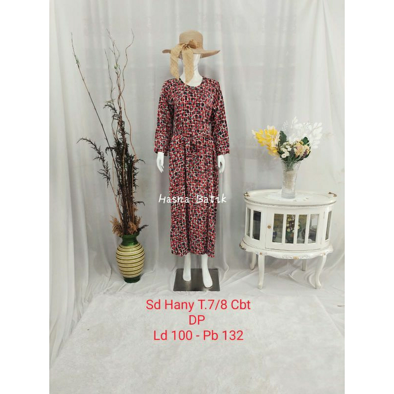 Daster Luza (Sd. Hany t.7/8 CBT DP) Batik Pekalongan