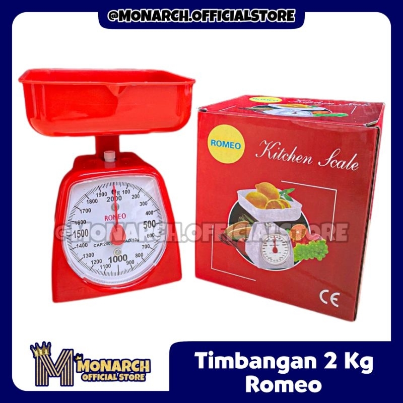 TIMBANGAN 2 KG ROMEO TIMBANGAN DAPUR TIMBANGAN TEPUNG TIMBANGAN KUE TIMBANGAN DUDUK TIMBANGAN KOPI