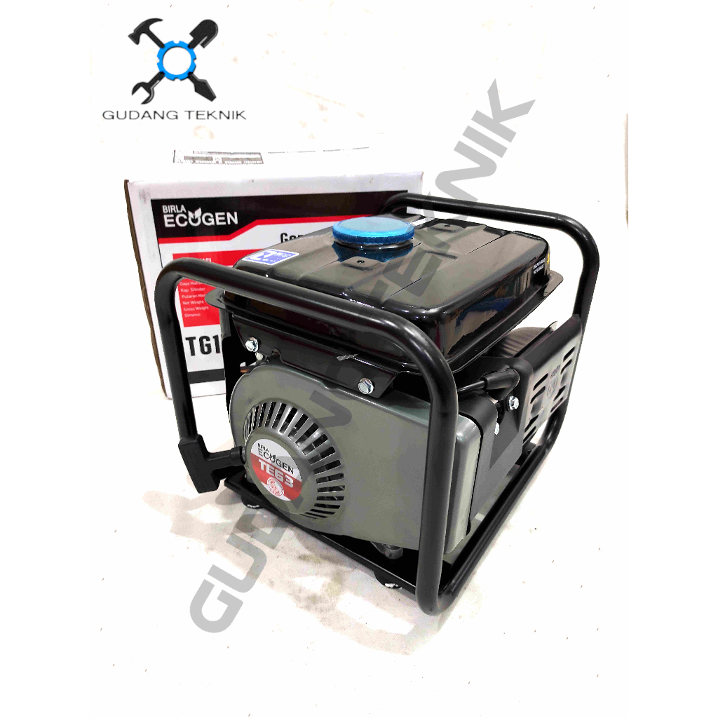 Mesin Genset Listrik 650Watt 2 Tak TS1500 STARKE TG1500 BIRLA ECOGEN / Power Generator Gasoline Bensin 2Tak 650 Watt TS 1500 STARKE x TG 1500 BIRLA ECOGEN