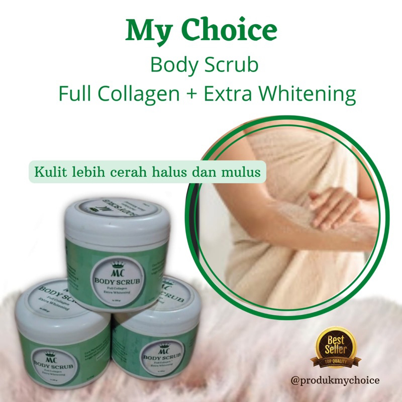 Body Scrub MC Full Collagen & Extra Whitening