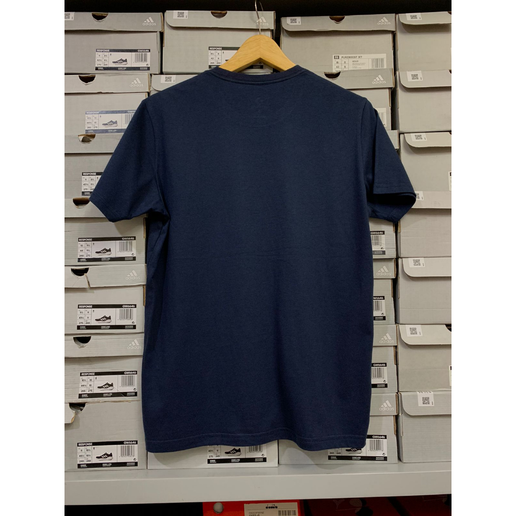 Converse Mens Tee Navy CONX2MT804NV Kaos Pria Original