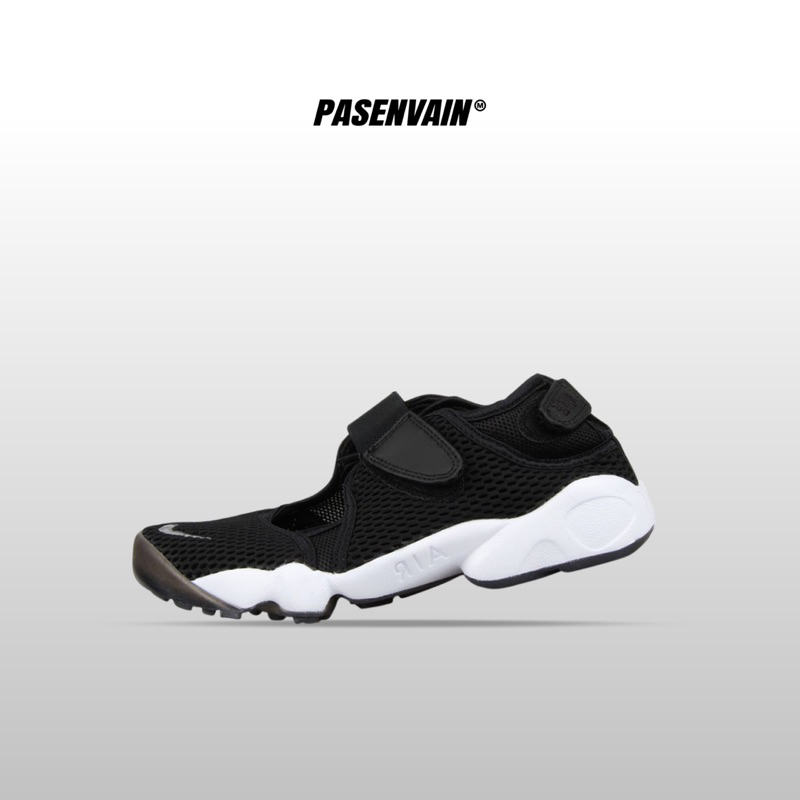Nike Air Rift Black White 100% Original